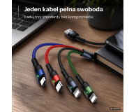 USAMS Kabel pleciony 1,2m 2A (2xlightning/microUSB/USB-C) - 1569053 - zdjęcie 2